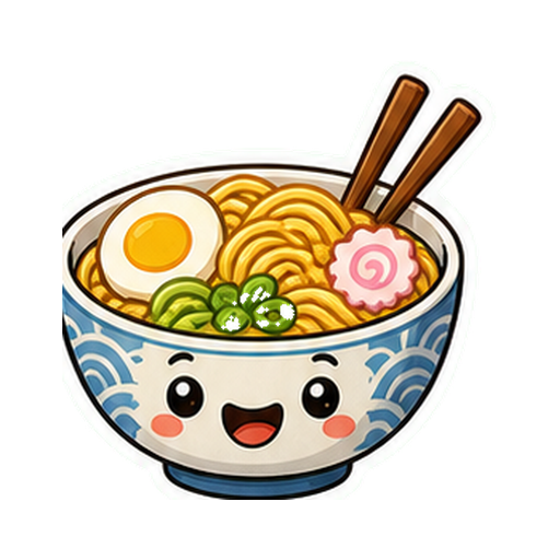 Noodles mood sticker